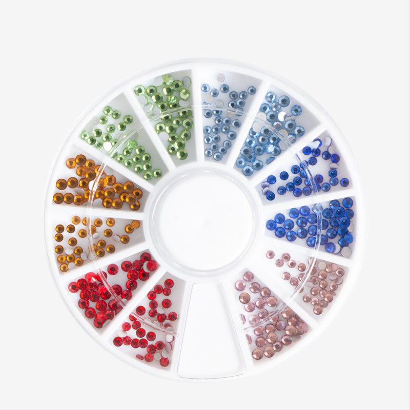 Rainbow Rhinestones 360 pcs