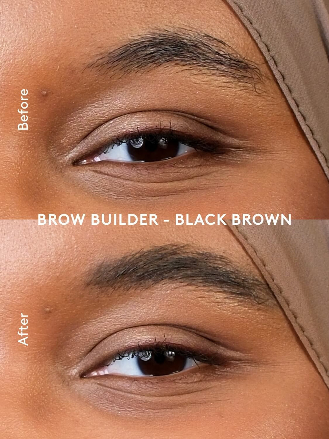 XLASH BROW BUILDER, BLACK BROWN