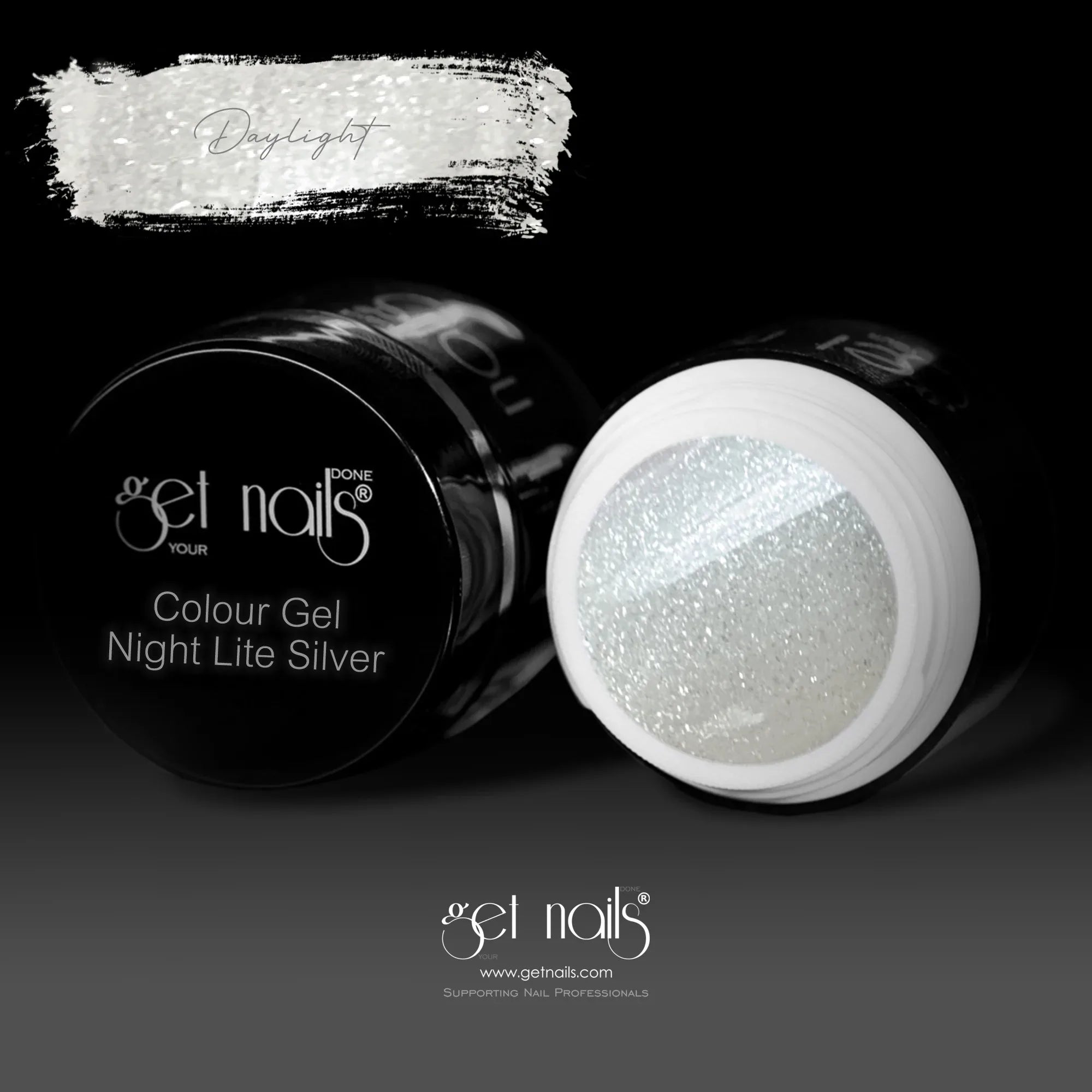 Night Lite Colour Gel Silver 5g GN