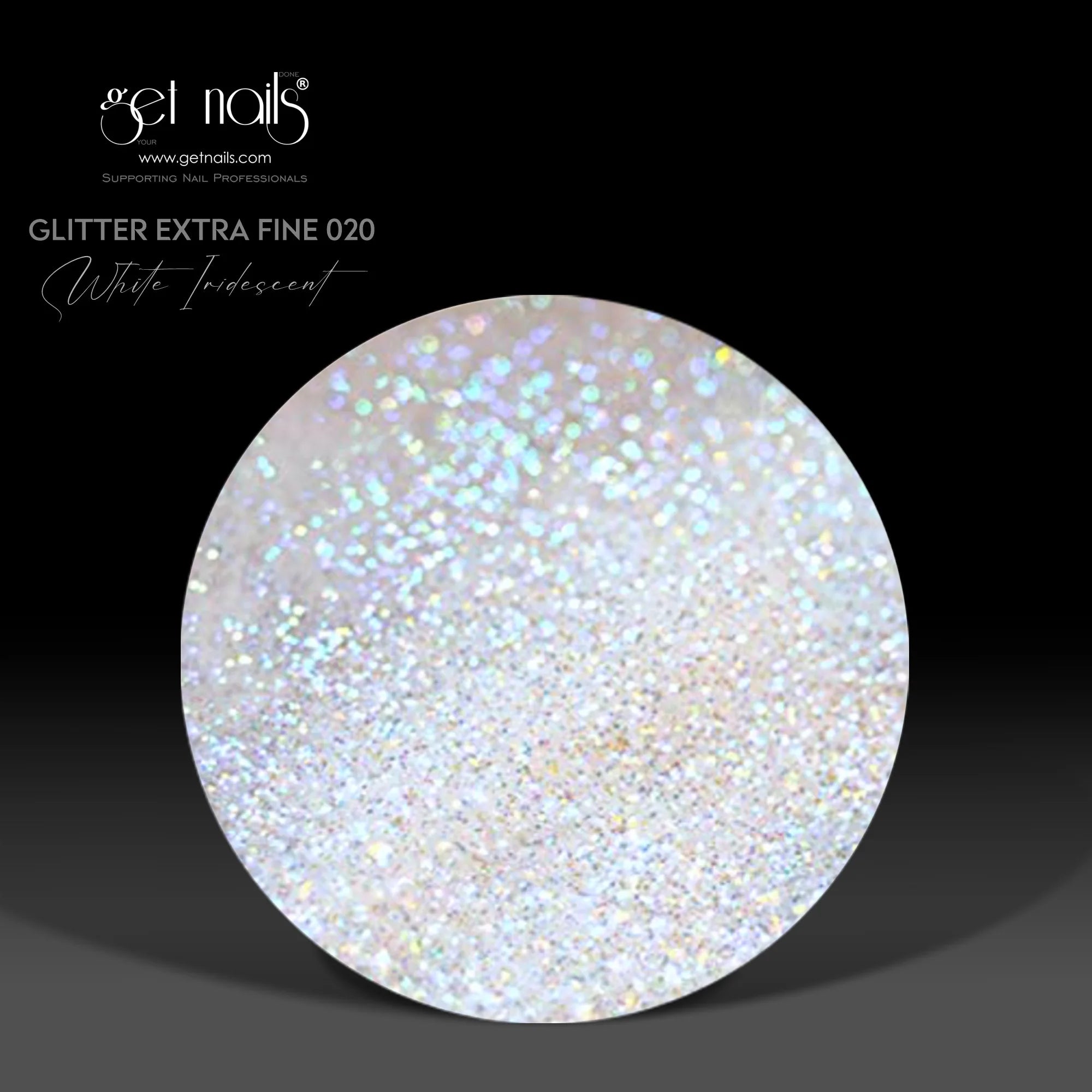 Glitter EF 020 White Iridescent GN