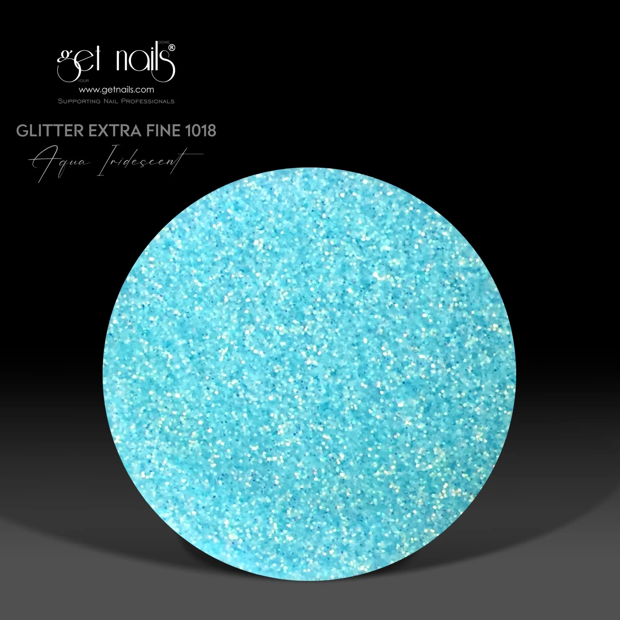 Glitter EF 1018 Aqua Iridescent GN