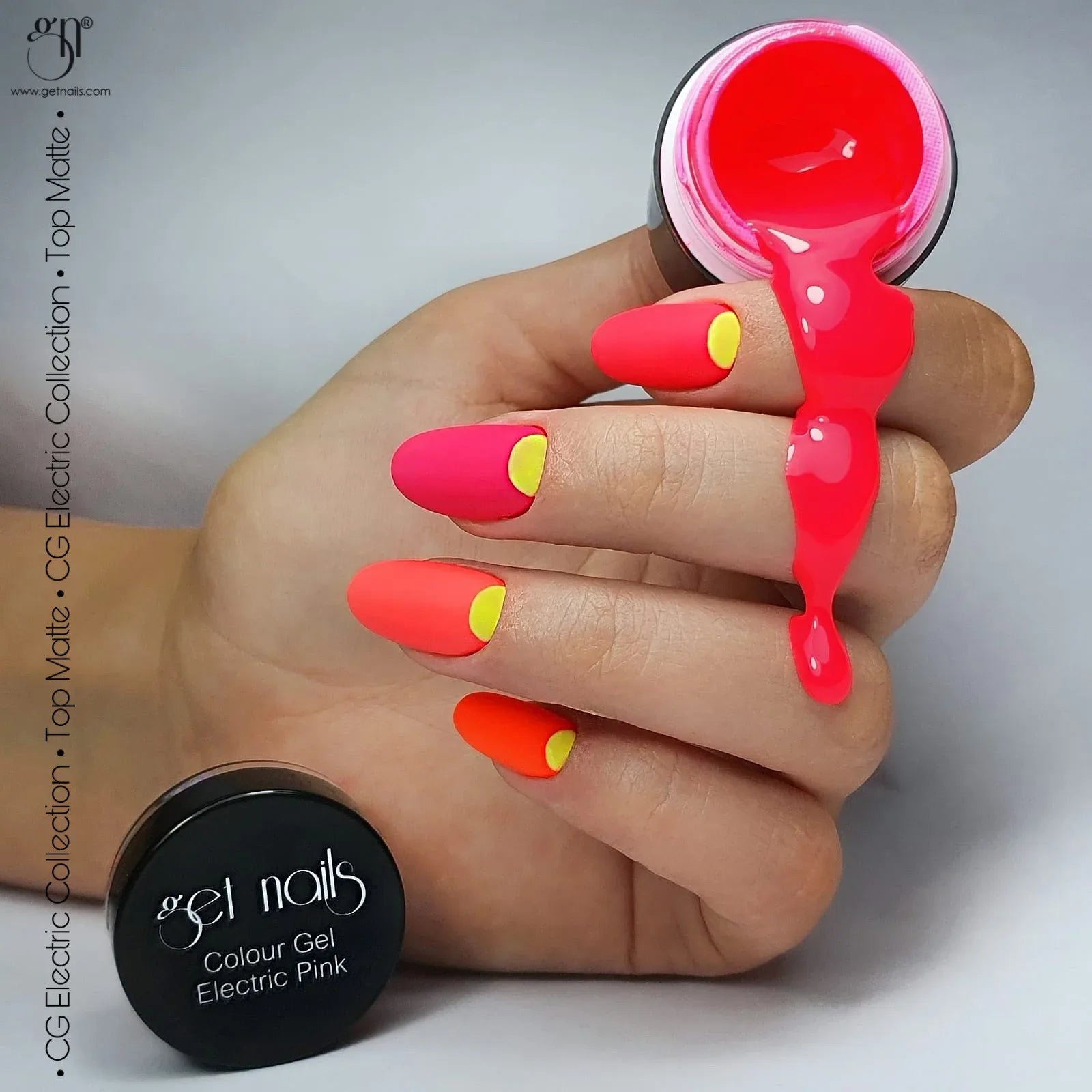 Colour Gel Electric Pink 5g GN