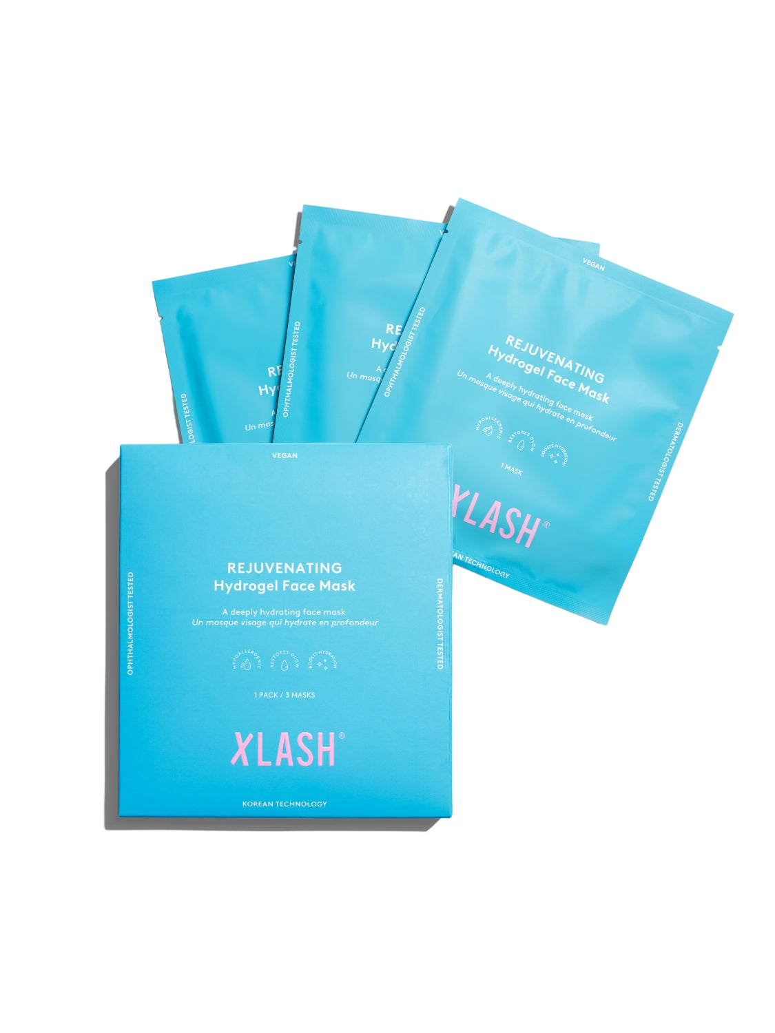 XLASH HYDRO GEL MASK 3 PACK