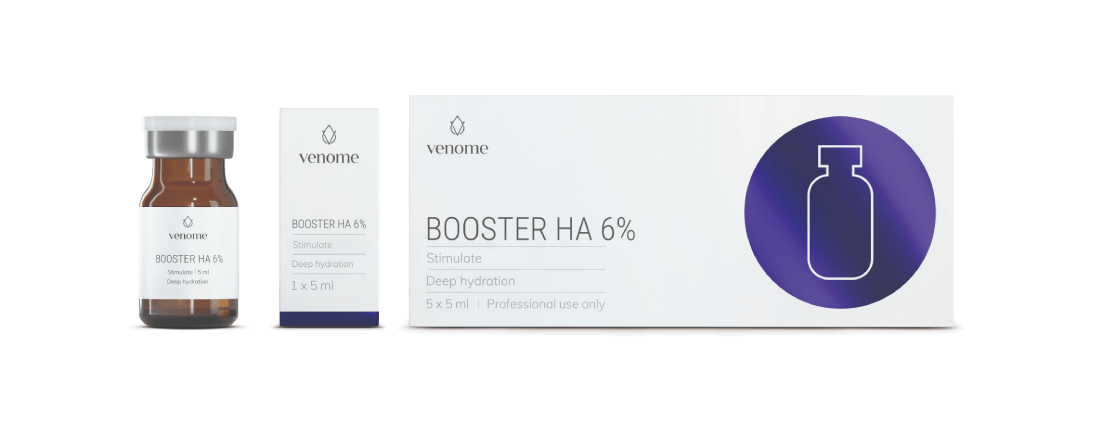 VENOME STIMULATE BOOSTER HA 6% 5x5ML