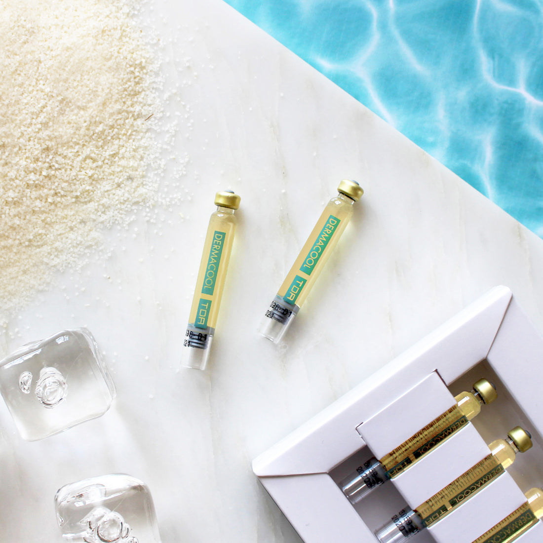 DERMADROP DERMACOOL TDA Cartridges 6 x 1,2 ml