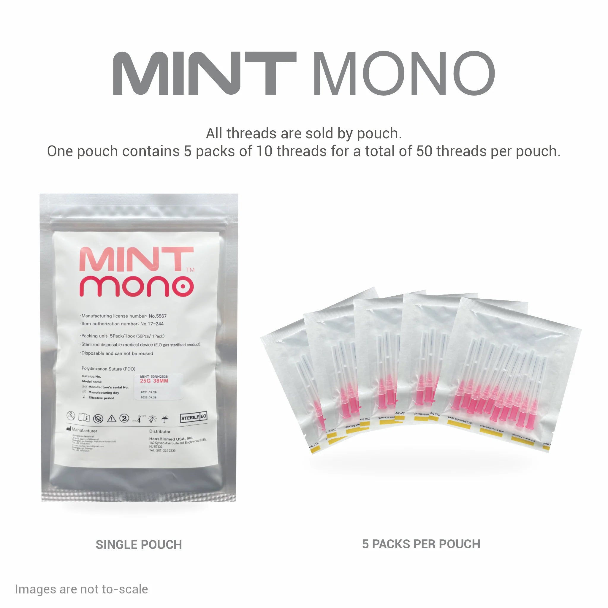 MINT Mono Box 30G 25mm 30mm 5-0