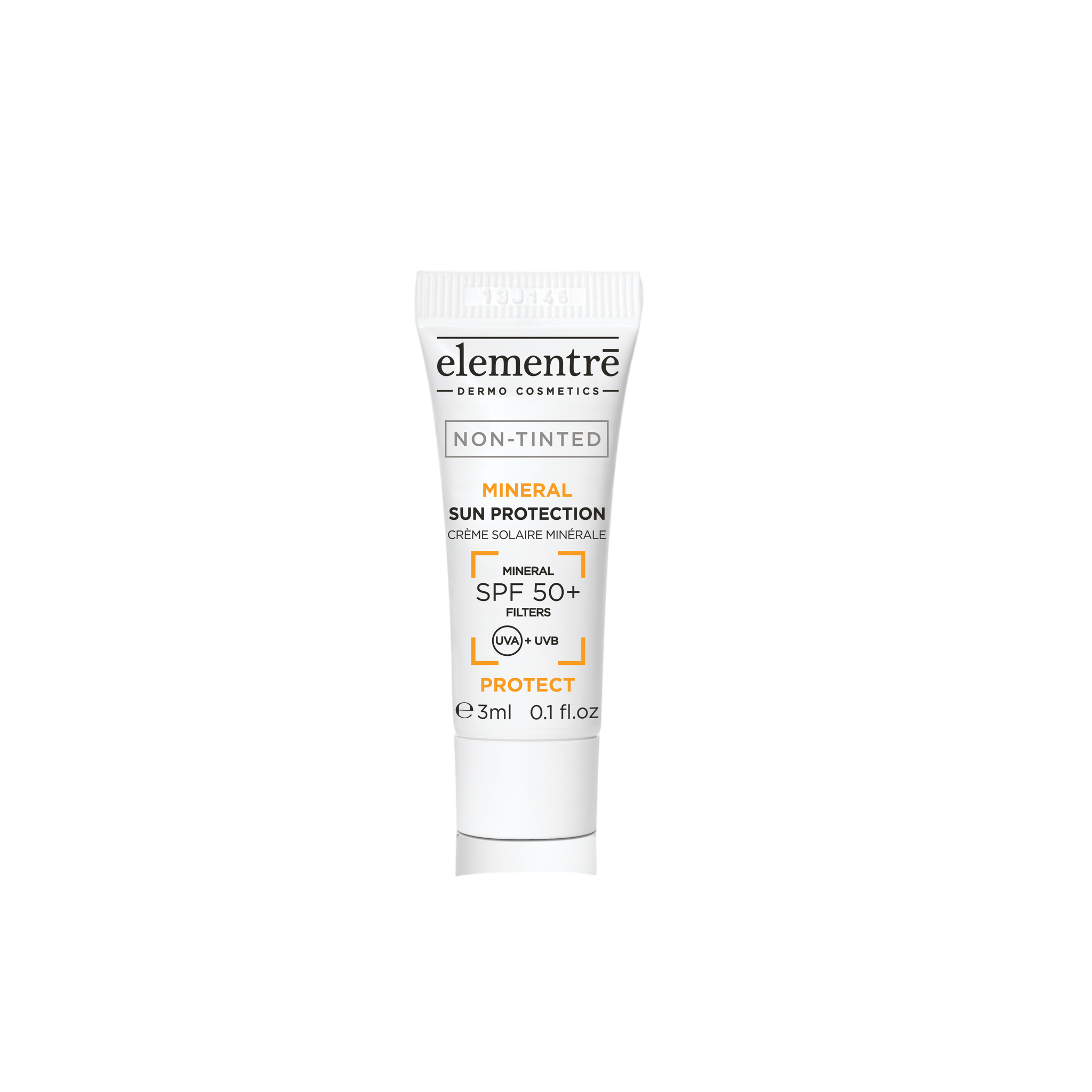 ELEMENTRE TESTER MINERAL SUN SPF50+ NON TINTED 3ML