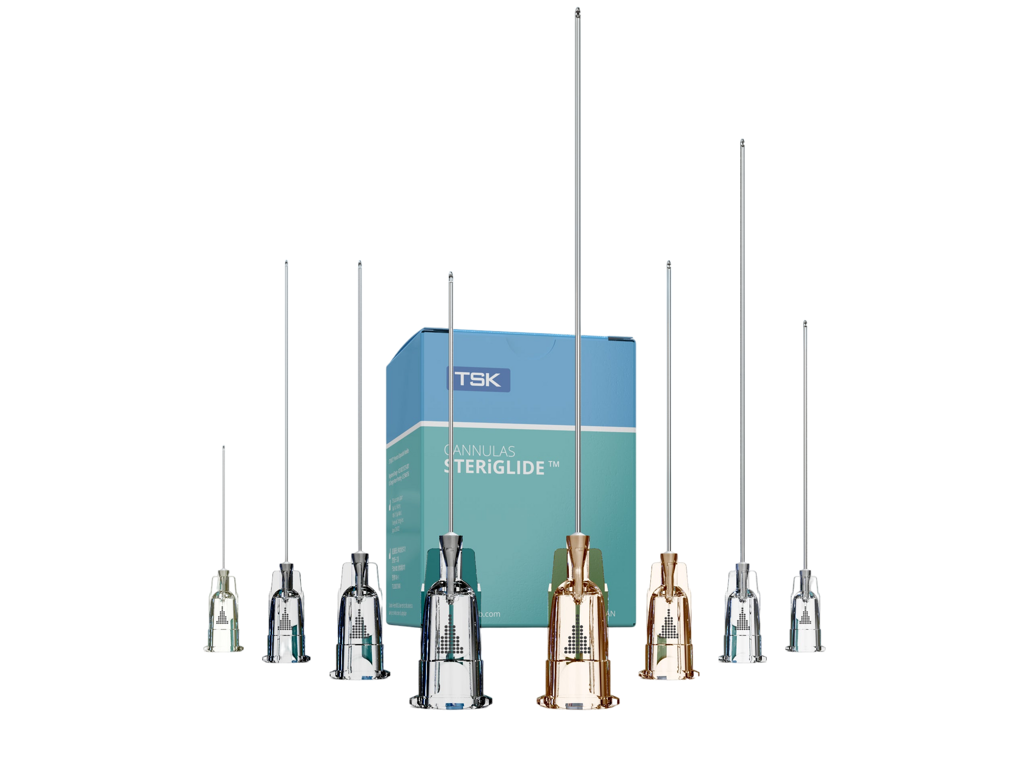 TSK STERIGLIDE CANNULA 22G 50 MM