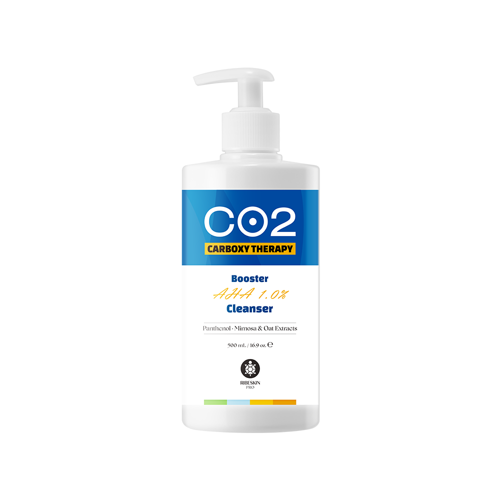 RIBESKIN CO2 BOOSTER AHA 1% CLEANSER 500ml – Astomed shop