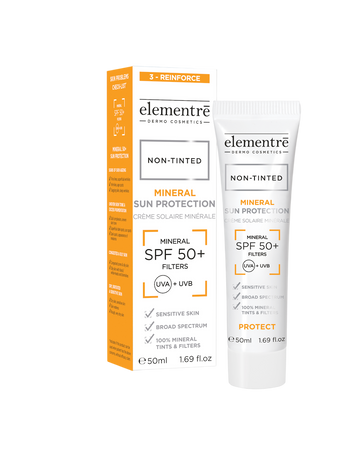 ELEMENTRE MINERAL SUN PROTECTION SPF50+ NON TINTED