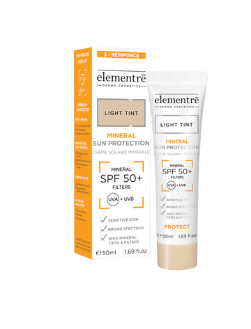 ELEMENTRE MINERAL SUN PROTECTION SPF50+ LIGHT 50ML