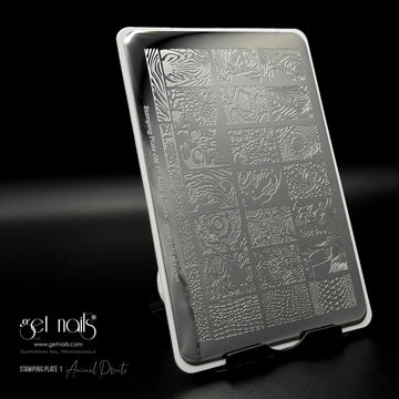 Stamping Plate GN 1 - Animal Prints