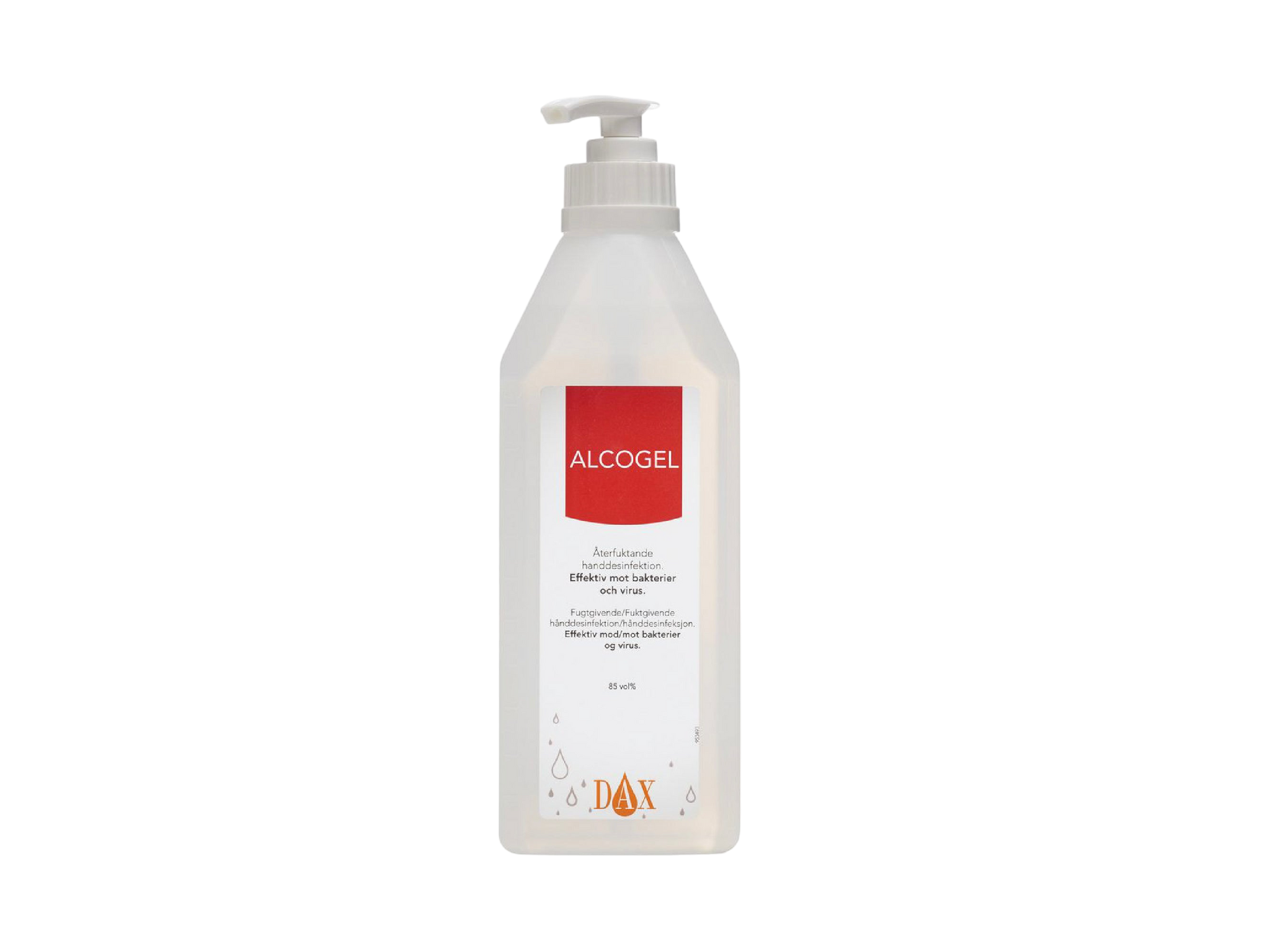 HANDDESINFEKTION DAX ALCOGEL 85% 600 ML