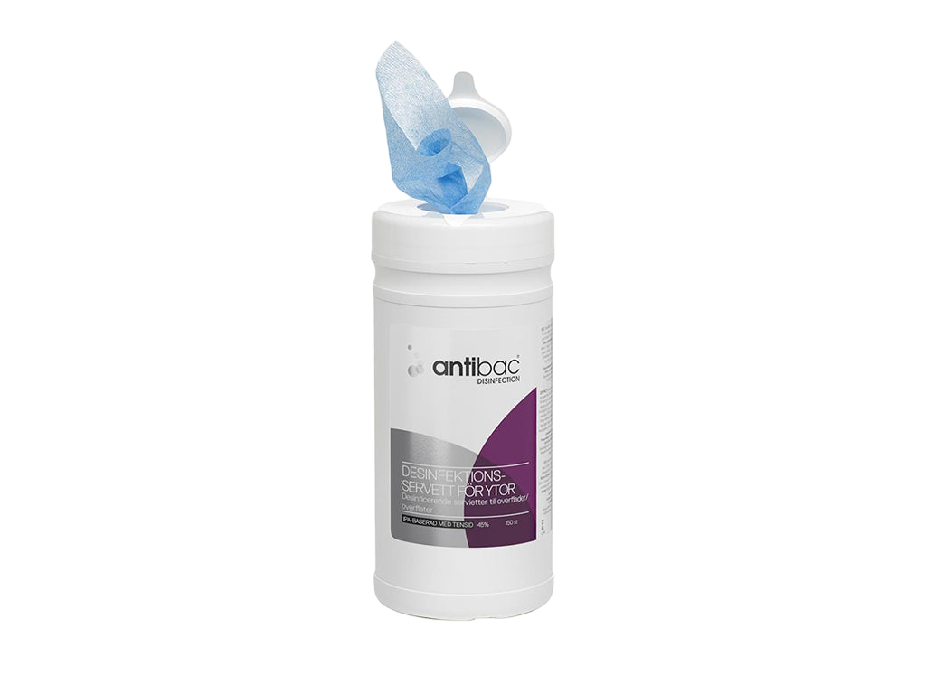 Ytdesinfektion servett Antibac m etanol 75% 150st