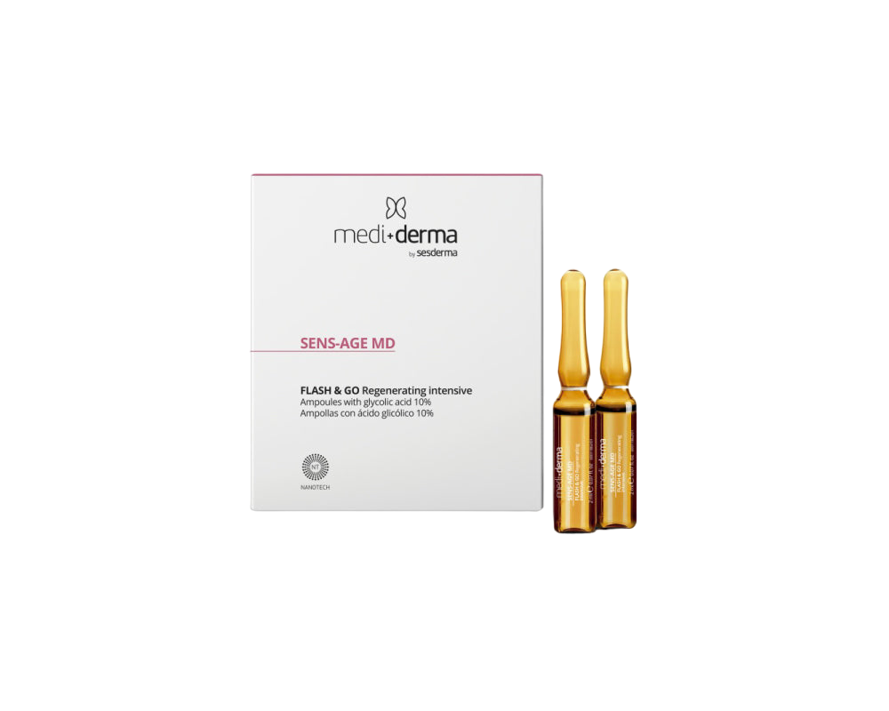 MEDIDERMA SENS-AGE FLASH & GO AMPOULES 5X2ML