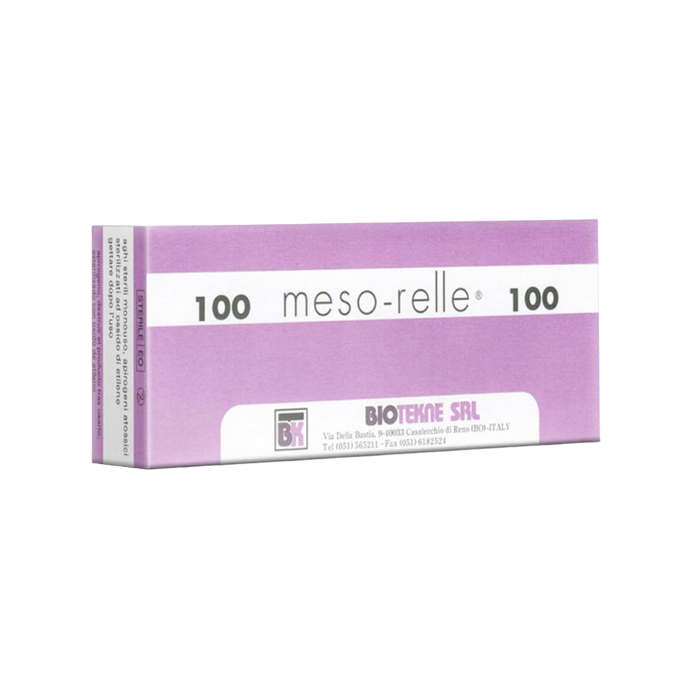 MESO-RELLE NEEDLES 33G 4MM 100ST